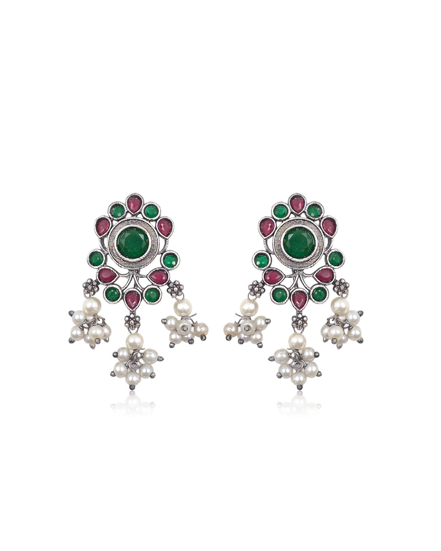 Niva Stone Jewellery Set Combo