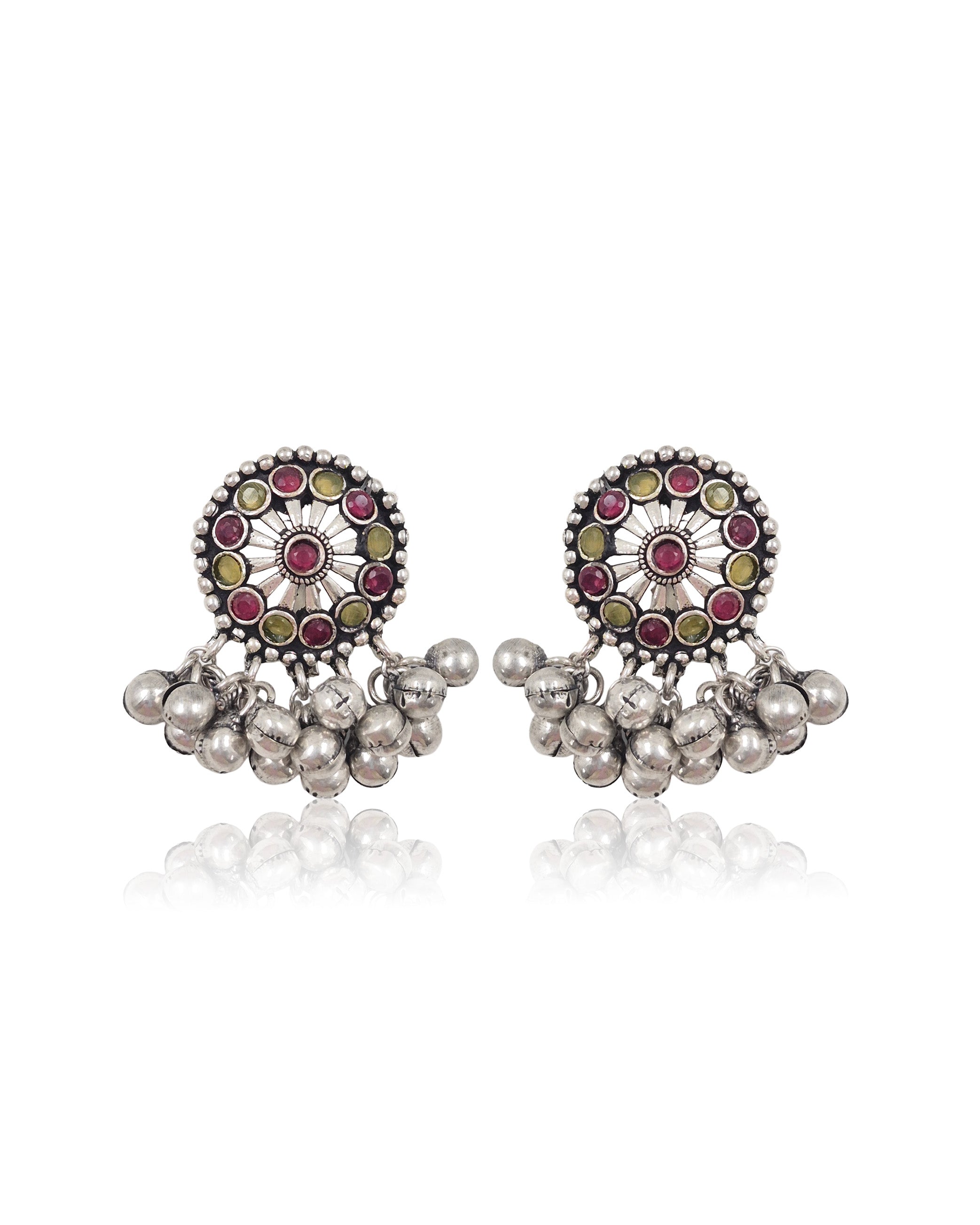 Aarvya Stone Jewellery Set Combo