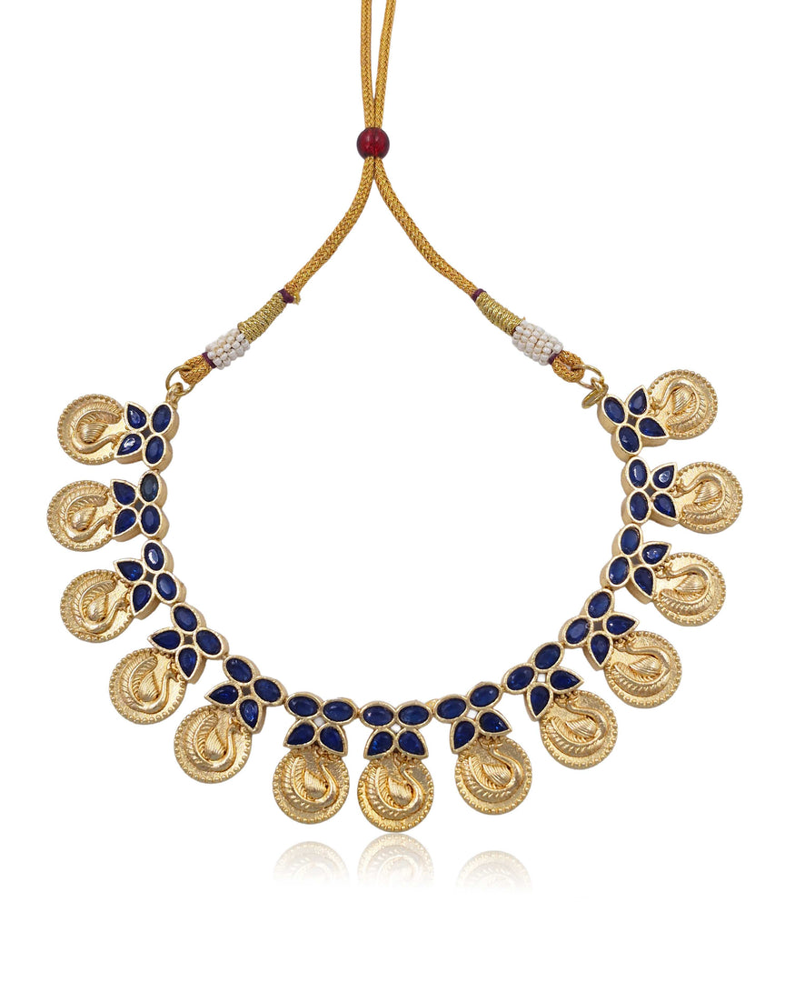 Mayuri Stone Necklace Set