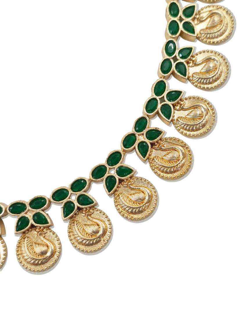 Mayuri Stone Necklace Set