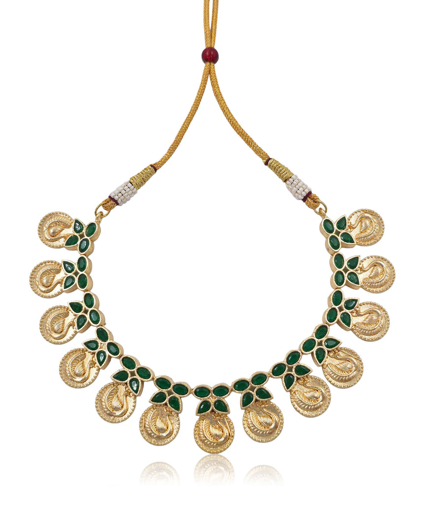 Mayuri Stone Necklace Set