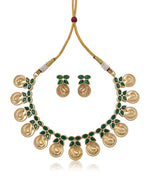 Load image into Gallery viewer, Mayuri Stone Necklace Set