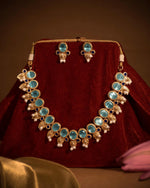 Load image into Gallery viewer, Noor Stone Necklace Set