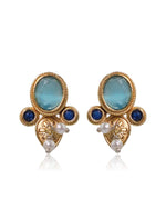 Load image into Gallery viewer, Noor Stone Necklace Set