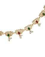 Load image into Gallery viewer, Lotus Stone Necklace Set