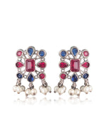 Load image into Gallery viewer, Navya Stone Jewellery Set Combo