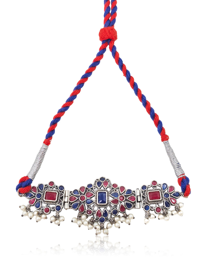 Navya Stone Jewellery Set Combo