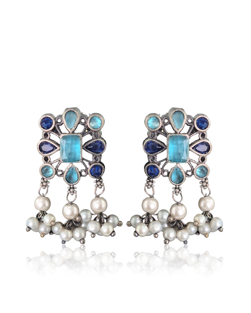 Navya Stone Jewellery Set Combo