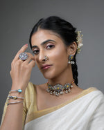Load image into Gallery viewer, Navya Stone Jewellery Set Combo