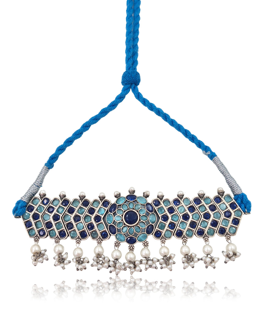 Aarvi Stone Jewellery Set