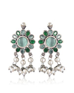 Load image into Gallery viewer, Aarvi Stone Jewellery Set
