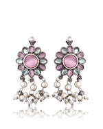 Load image into Gallery viewer, Aarvi Stone Jewellery Set