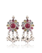 Load image into Gallery viewer, Aarvi Stone Jewellery Set