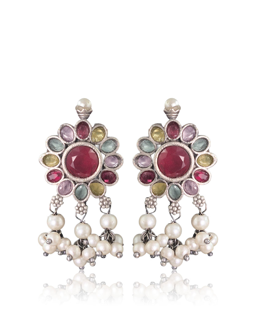 Aarvi Stone Jewellery Set