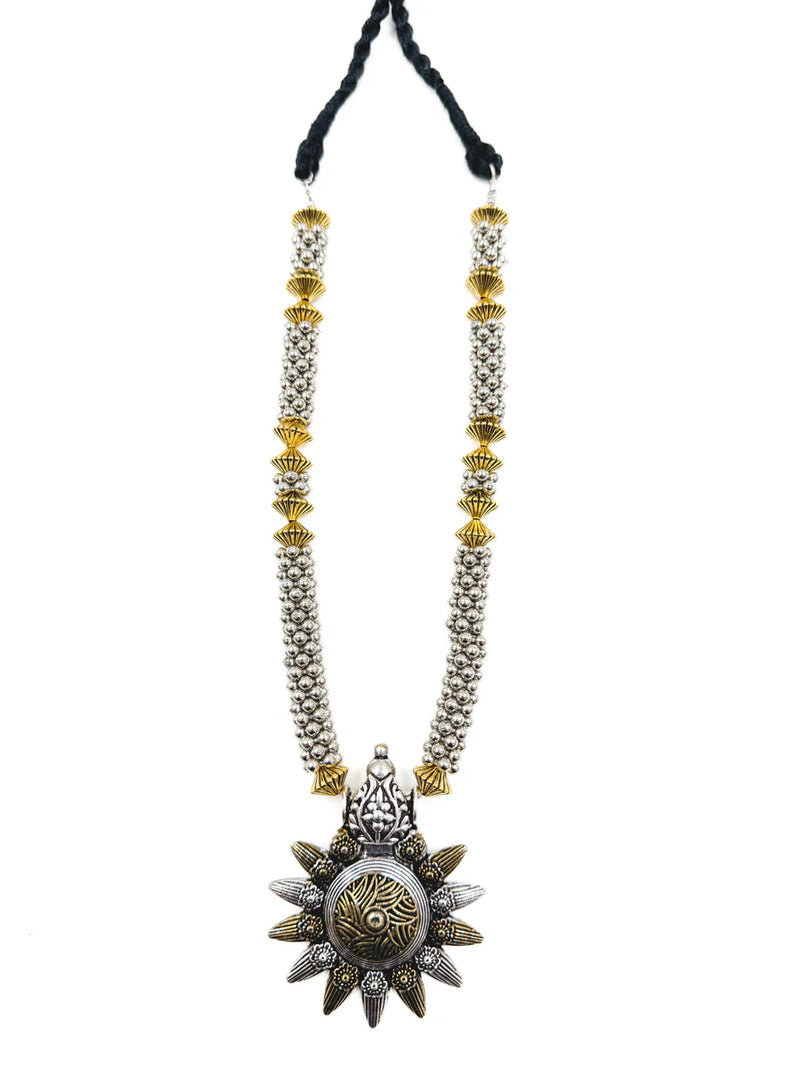 Sarika Dual Tone Jewellery Set