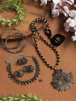 Load image into Gallery viewer, Anamika Dual Tone Mala jewellery Set