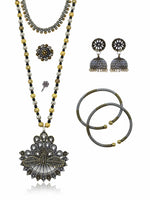 Load image into Gallery viewer, Anamika Dual Tone Mala jewellery Set