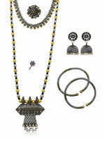 Load image into Gallery viewer, Anamika Dual Tone Mala jewellery Set
