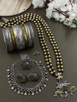 Load image into Gallery viewer, Vaishnavi Mala Jewellery Set