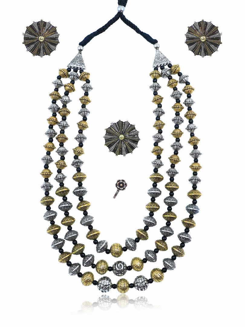 LISA 3 LINE DUAL TONE MALA