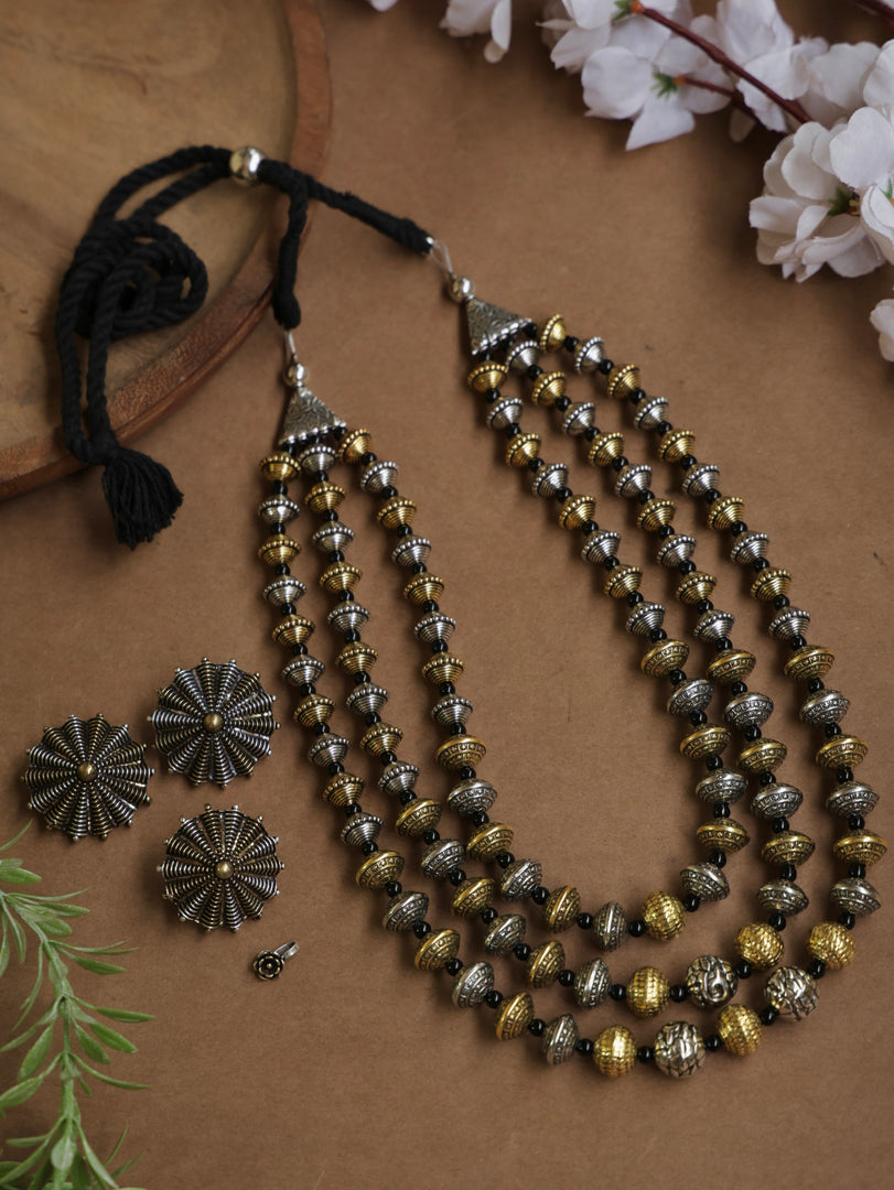 LISA 3 LINE DUAL TONE MALA