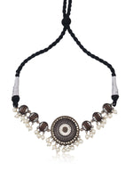 Load image into Gallery viewer, Yuvika Dual tone Necklace Set