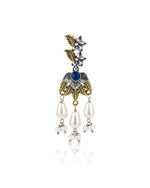 Load image into Gallery viewer, kanak Dual Tone Stone Necklace Set