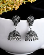 Load image into Gallery viewer, DIVYA SILVER OXIDISED JEWELLERY SET COMBO
