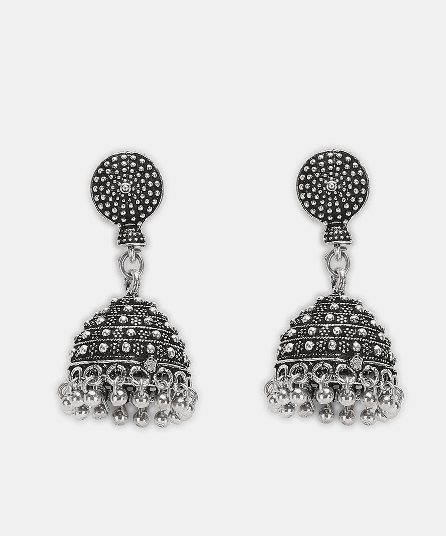 DIYA SILVER OXIDISED JEWELLERY SET COMBO