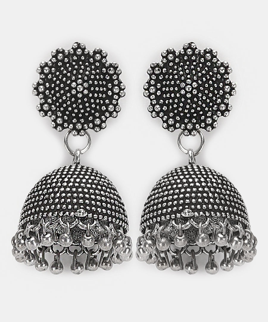 DIYA SILVER OXIDISED JEWELLERY SET COMBO