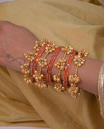 Load image into Gallery viewer, Sia Ghungroo Bangles