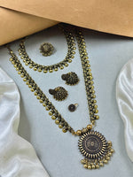 Load image into Gallery viewer, Jiya Golden Jewellery Set