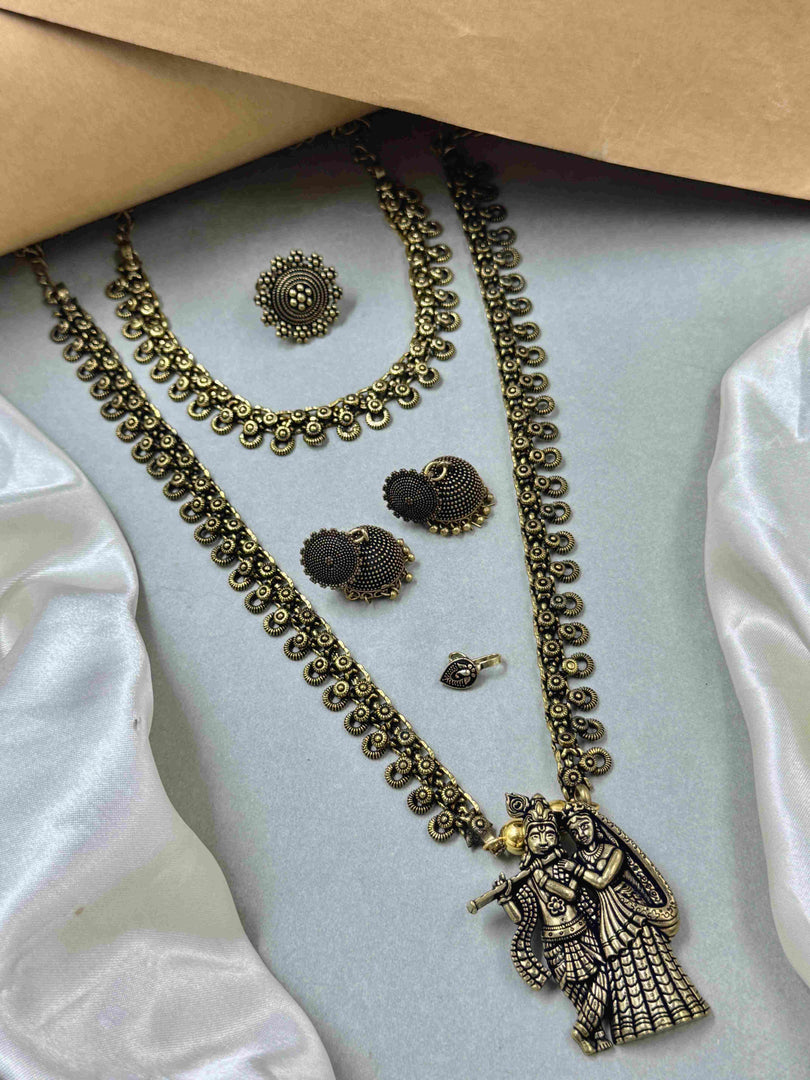 Tanya Golden Jewellery Set