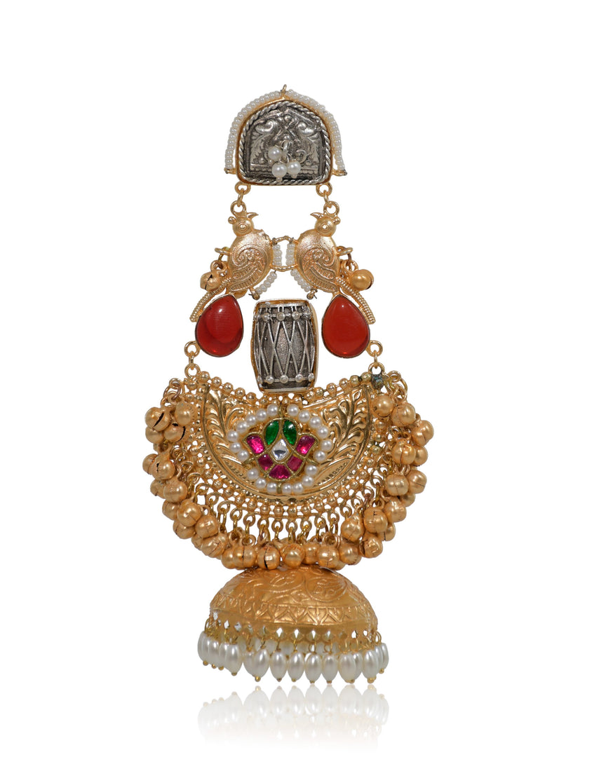 Padmika Golden Earrings