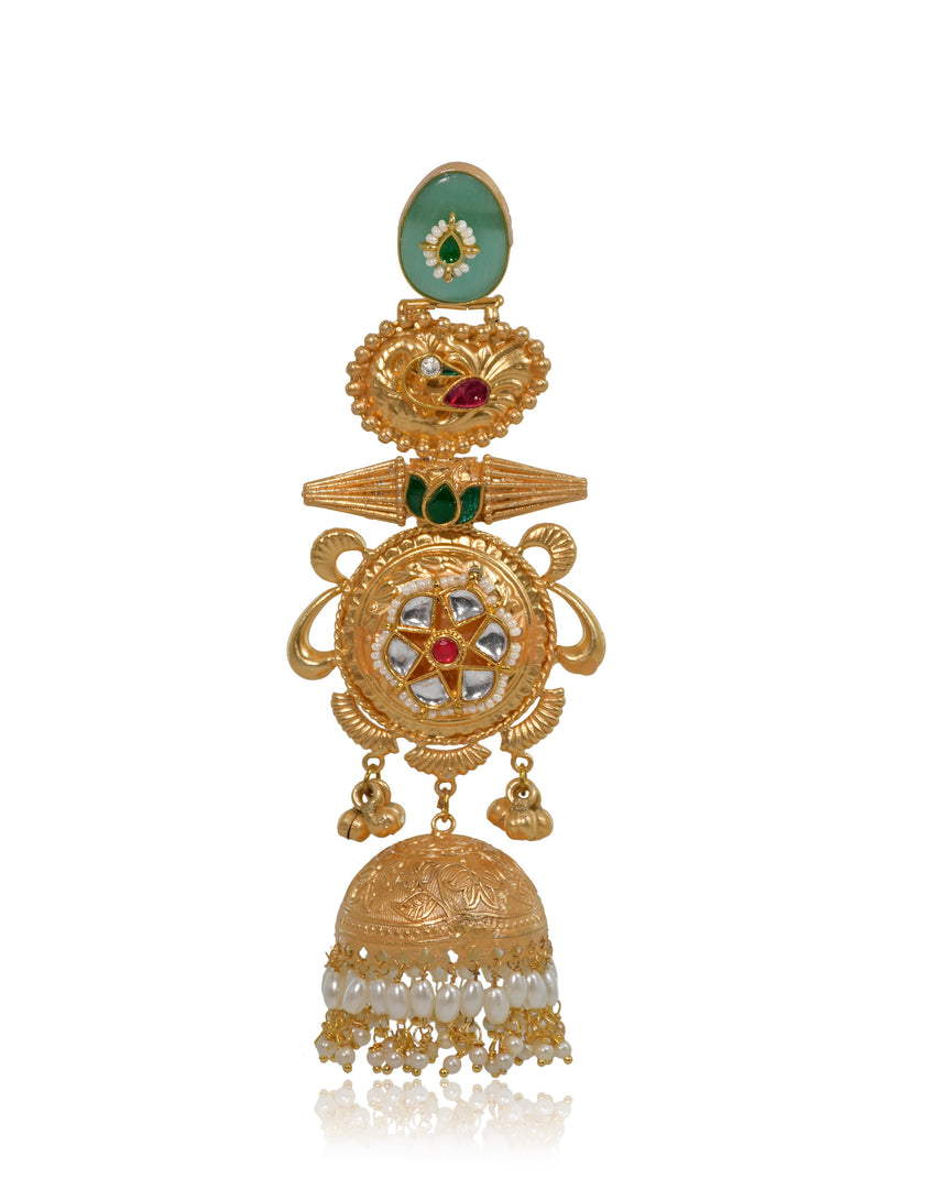 Noorika Golden Earrings