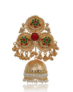 Load image into Gallery viewer, Gajranni Golden Earrings