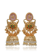 Load image into Gallery viewer, Mehira Golden Earrings