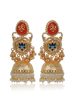Load image into Gallery viewer, Mehira Golden Earrings