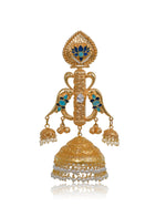 Load image into Gallery viewer, Azure Golden Earrings