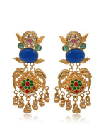 Load image into Gallery viewer, Noor Golden Earrings