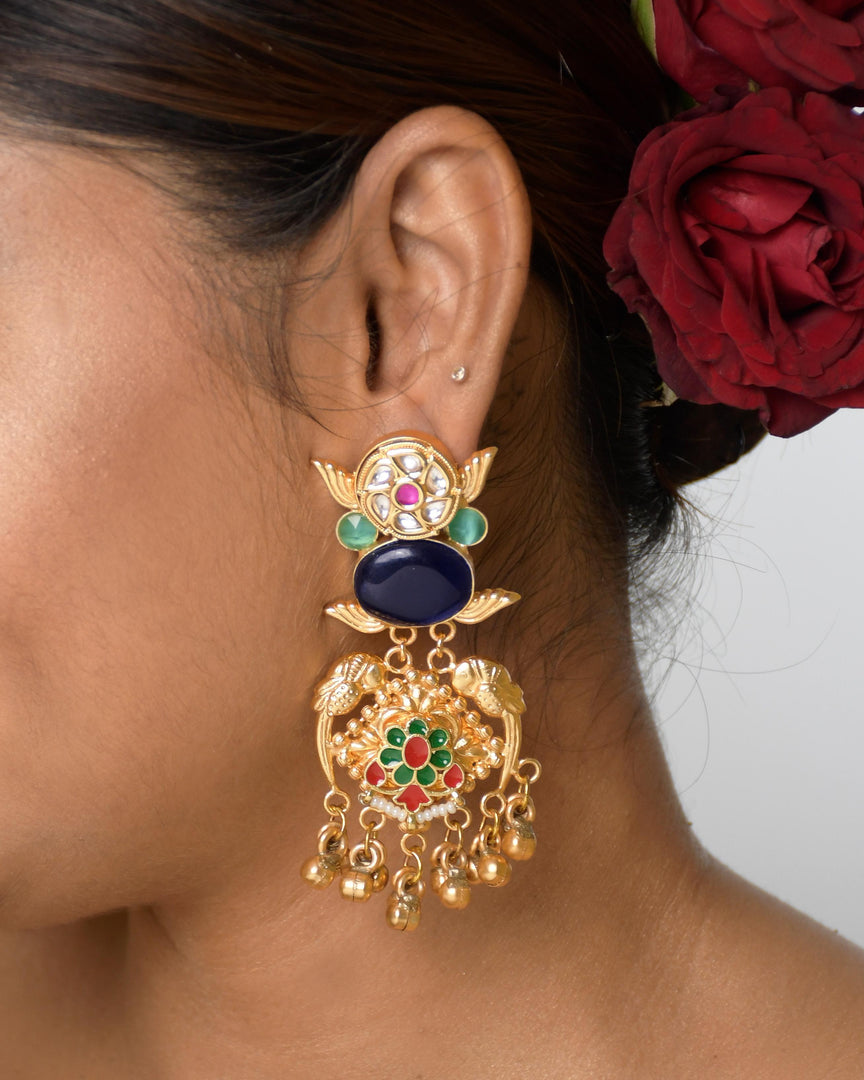 Noor Golden Earrings