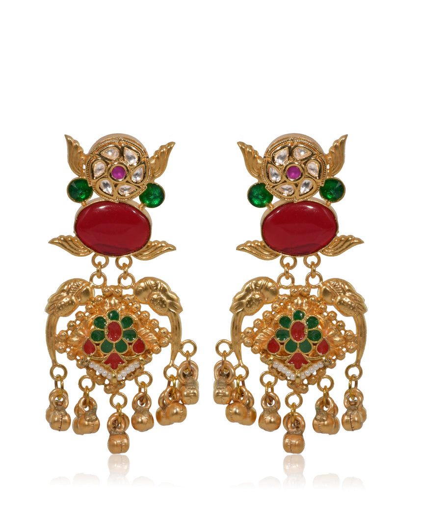 Noor Golden Earrings