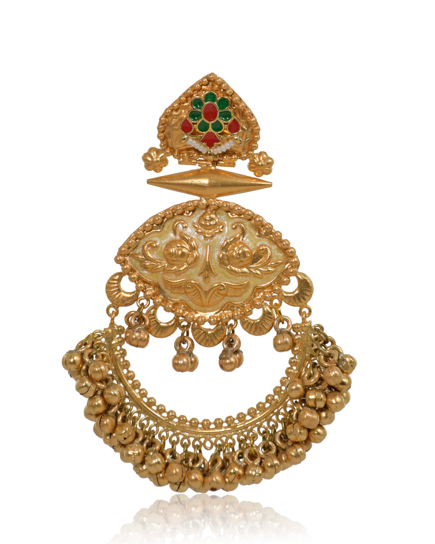 Suvarna Golden Earrings