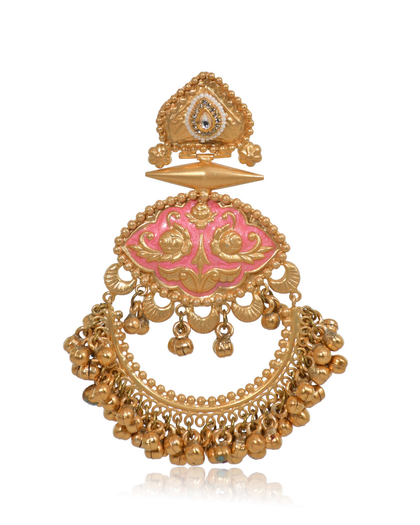Suvarna Golden Earrings