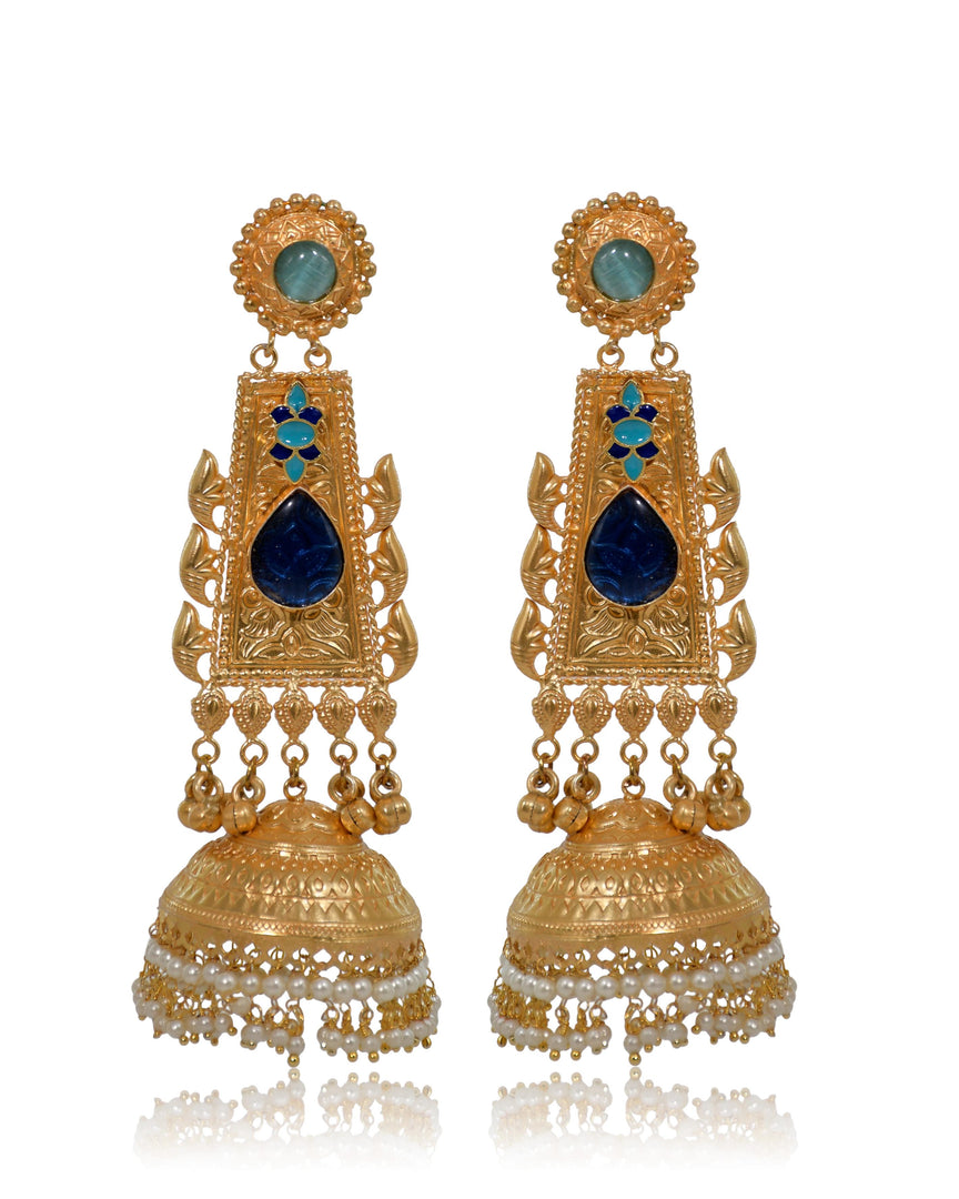 Meher Golden Earrings