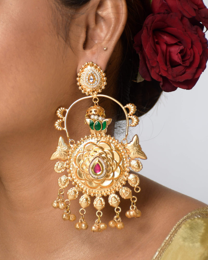 Myra Golden Earrings