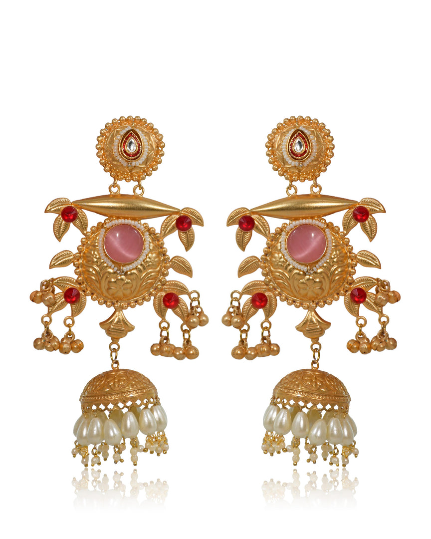 Ziva Golden Earrings