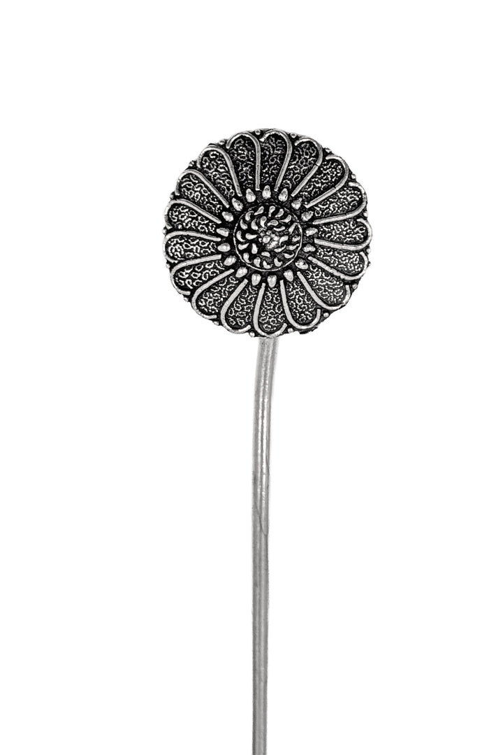 Oxidised Silver Hair Stick Combo - 1