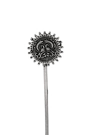 Oxidised Silver Hair Stick Combo - 5