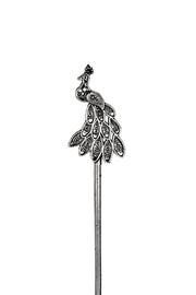 Oxidised Silver Hair Stick Combo - 3